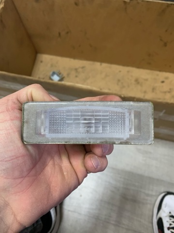 Фонарь подсветки заднего номера 92501D9000 HYUNDAI