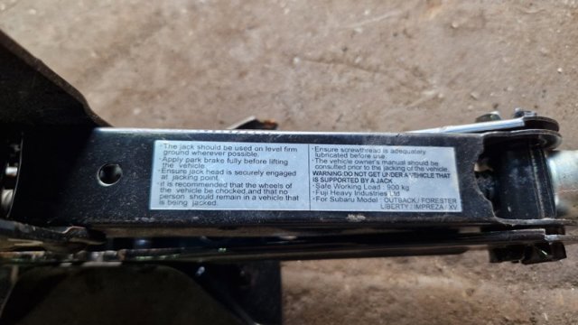 97032FG040 SUBARU Домкрат купить в Львов