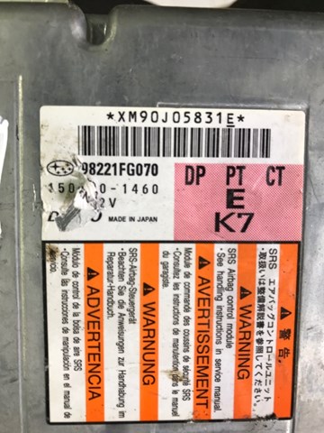 SUBARU 98221FG070 в наличии Харьков