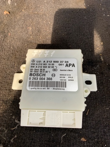 Модуль (блок ЭБУ) управления парктроником A2129003704 MERCEDES