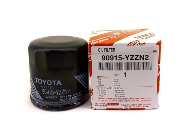 TOYOTA 90915YZZN2 Фильтр масляный в наличии Сумы