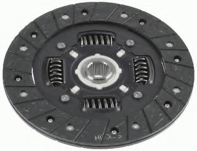 Диск сцепления ведомый HD64 VALEO