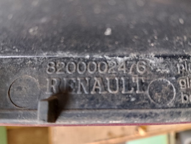 RENAULT 8200002476 Фонарь задний правый внутренний в наличии Тернополь