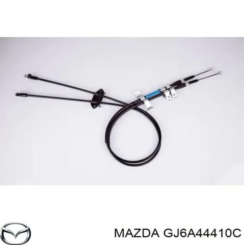 Трос ручного тормоза задний правый/левый GJ6A44410C MAZDA