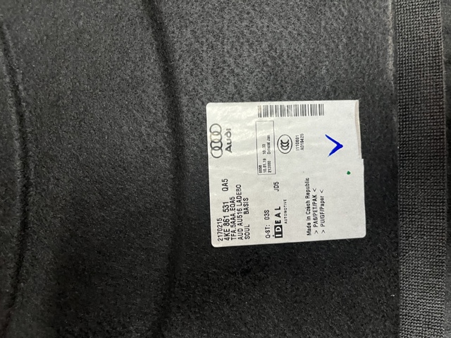 4KE861531QA5 VAG Облицовка багажного отсека нижняя купить в Житомир