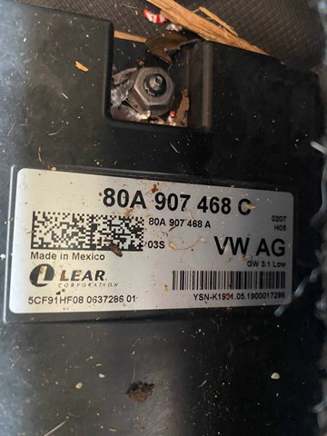 Система самодиагностики 80A907468C VAG