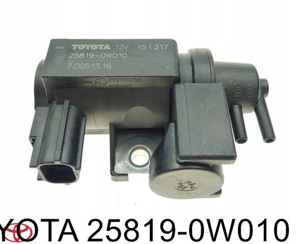 TOYOTA 258190W010 Клапан преобразователь давления наддува (соленоид)  в наличии Ровно