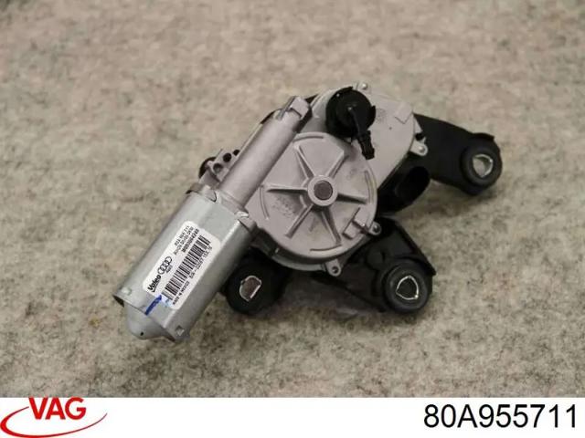 Мотор стеклоочистителя заднего стекла 80A955711 VAG
