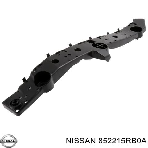 Левый кронштейн крепления бампера заднего 852215RB0A NISSAN