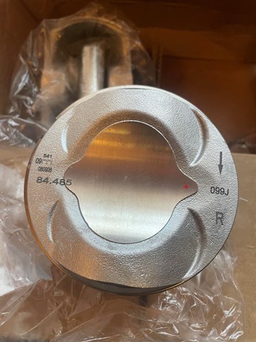 Кольца поршневые комплект, STD 077198151K VAG