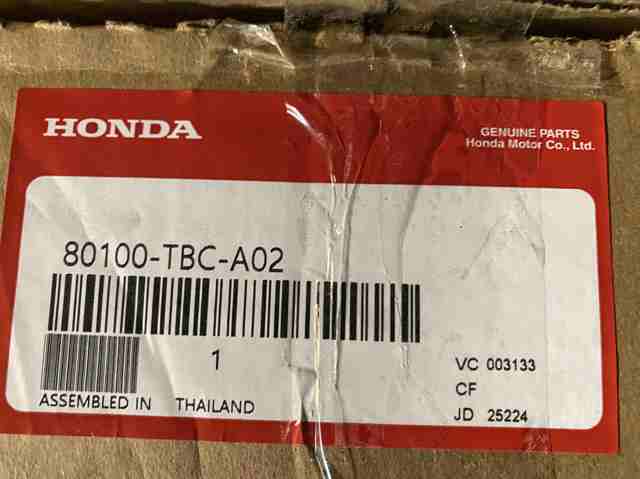 80100TBCA02 HONDA Радиатор кондиционера купить в Черкассы