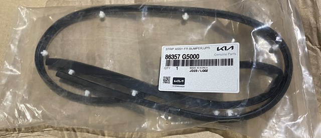 86357G5000 Уплотнитель (прокладка) переднего бампера купить Львов