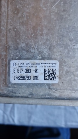 Компьютер двигателя 12147638781 BMW