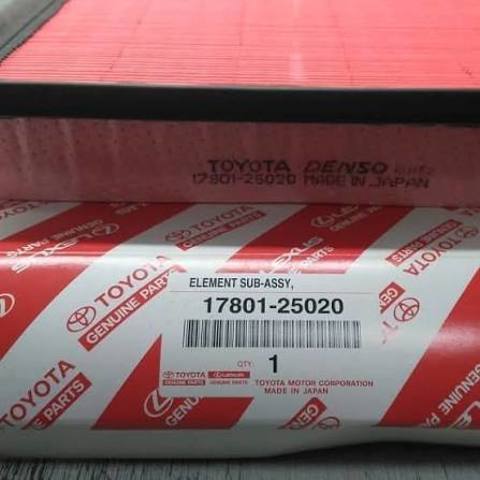 TOYOTA 1780125020 Воздушный фильтр в наличии Полтава