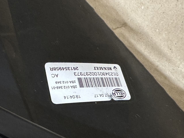 261354958R RENAULT Поворотник левый купить в Ирпень