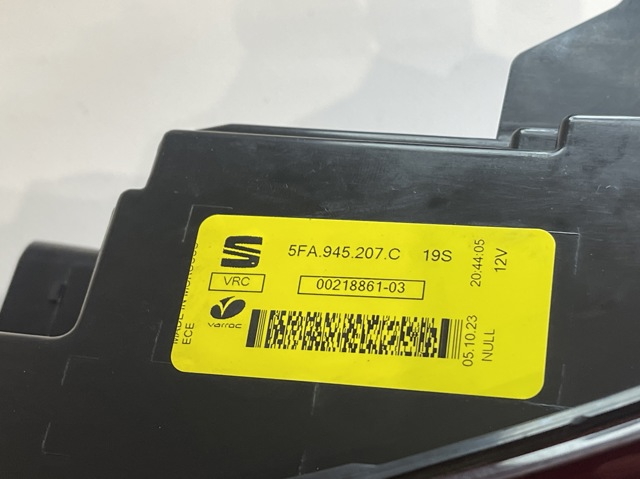 VAG 5FA945207C Фонарь задний левый внешний в наличии Харьков