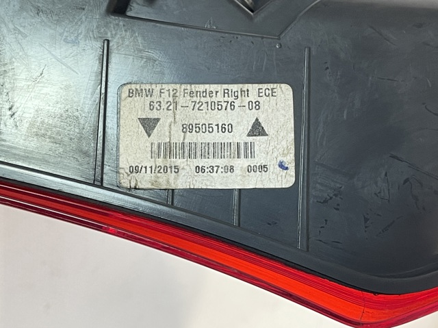 7210576 BMW Фонарь задний правый внешний купить в Николаев