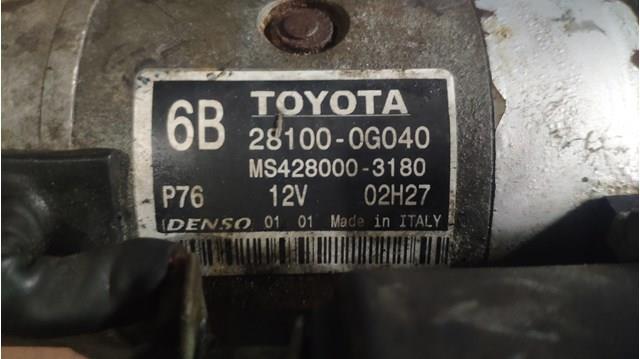 281000G040 TOYOTA Стартер купить в Украина