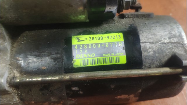 DAIHATSU 2810097213 Стартер в наличии Ровно