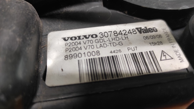 30784248 VOLVO Фара левая купить в Сумы