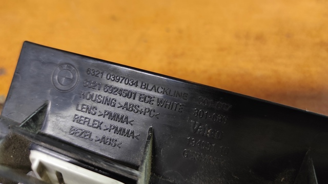 BMW 63210397034 Фонарь задний левый в наличии Запорожье