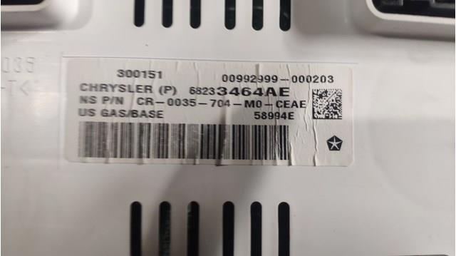 CHRYSLER 68233464AE Приборная доска (щиток приборов) в наличии Павлоград