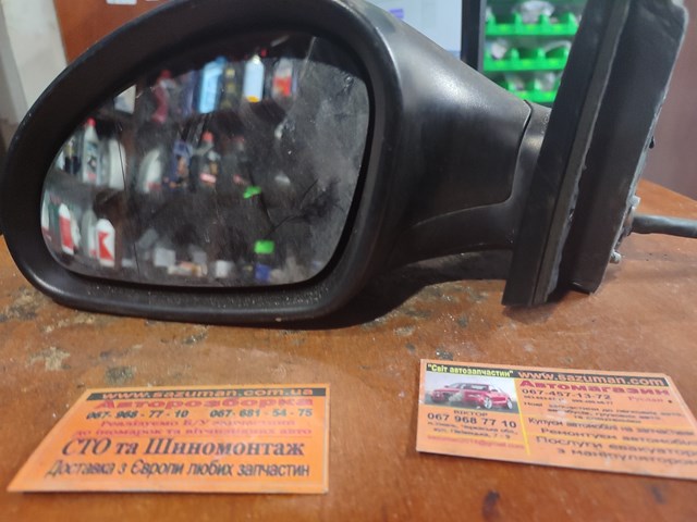 Накладка/крышка зеркала заднего вида, левая 6L0857537A9B9 VAG