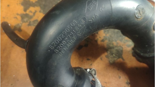 8200290501 RENAULT Патрубок воздушный, выход из турбины/компрессора (наддув) купить в Украина