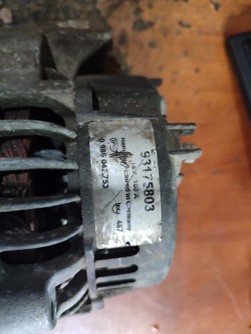93175803 OPEL Генератор купить в Полтава