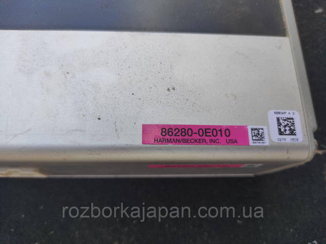 TOYOTA 862800E010 Усилитель звука аудиосистемы в наличии Чернигов