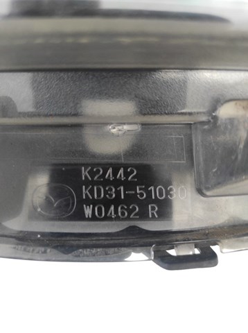 Фара комбинированная, передняя KD3151030 MAZDA