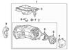 Інвертор задній volkswagen id.4, audi q4 e-tron 1EA907121BE