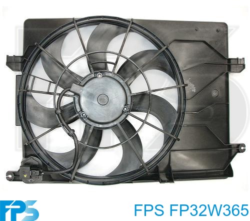 Вентилятор радіатора (в зборі) FP 32 W365