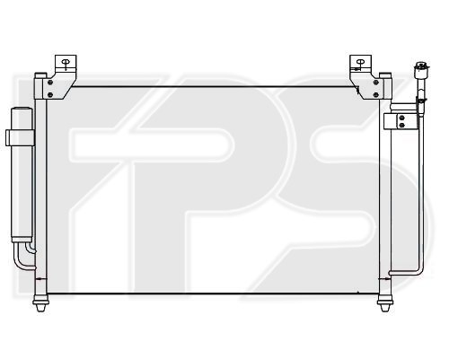 Конденсатор кондиціонера FP 44 K419-AV