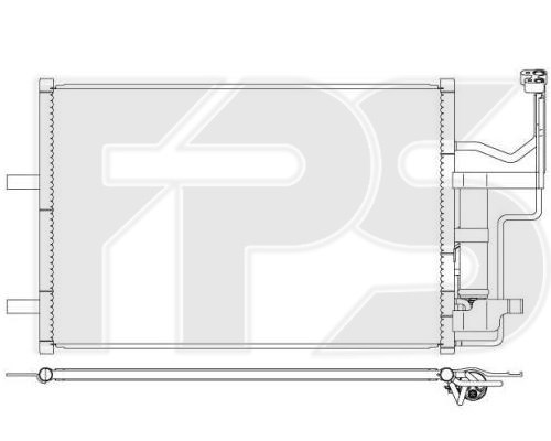 Конденсатор кондиціонера FP 44 K471-X