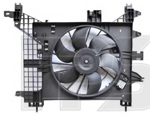 Вентилятор радіатора (в зборі) FP 56 W104