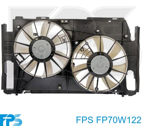Вентилятор радіатора (в зборі) FP 70 W122