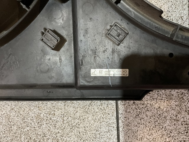 NISSAN 214818H800 Диффузор радиатора охлаждения, в сборе с мотором и крыльчаткой в наличии Запорожье