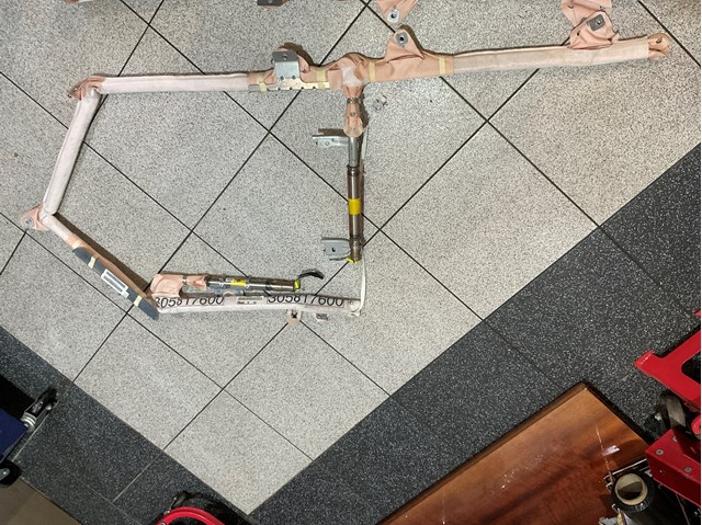 Подушка безопасности, боковая, левая 985P1EB60E NISSAN