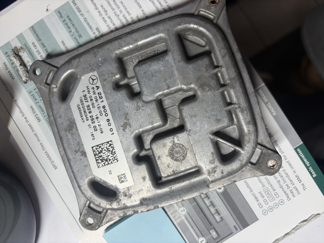 Блок управления освещением A2219008001 MERCEDES
