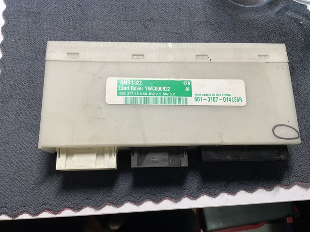 Блок комфорта YWC000922 LAND ROVER