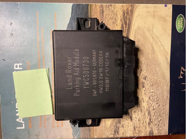 Модуль управления (ЭБУ) парктроником YWC500730 LAND ROVER