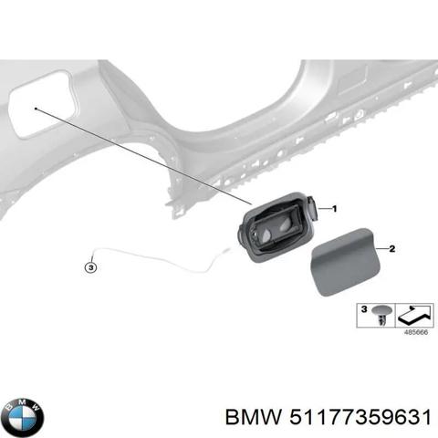 51177359631 BMW Лючок бензобака (топливного бака) купить в Львов