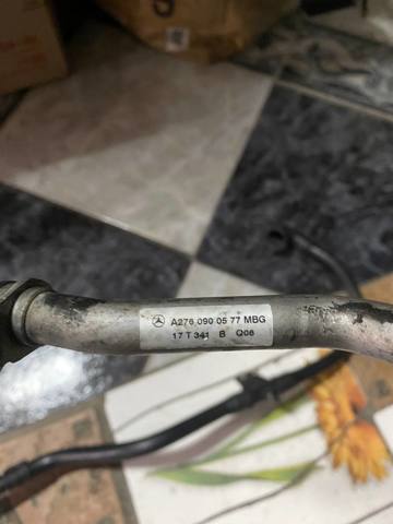 MERCEDES 2760900577 Трубка (шланг) отвода масла от турбины в наличии Сумы