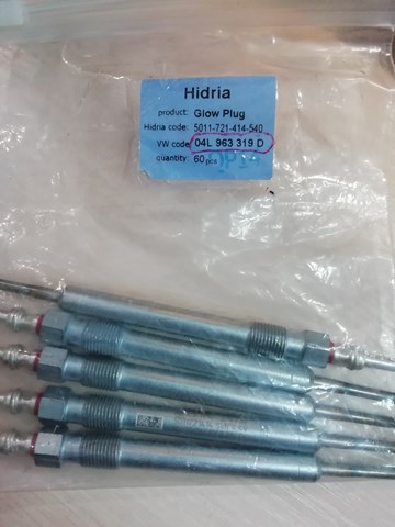 Свечи накала 04L963319D VAG