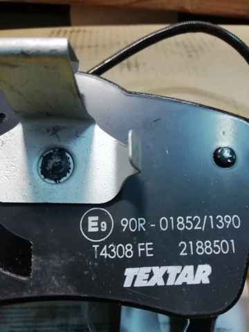 TEXTAR 2188501 Передние тормозные колодки в наличии Харьков