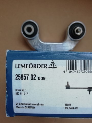 Стойка стабилизатора левая 25857 LEMFORDER