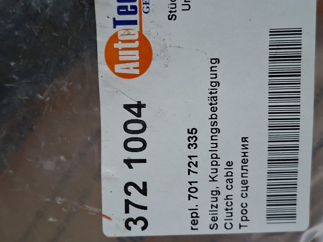AUTOTECHTEILE 3721004 Трос сцепления в наличии Одесса