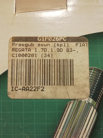 G1F026PC PASCAL ШРУС наружный передний купить в Николаев