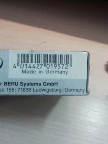 BERU GN928 Свеча накала в наличии Днепр
